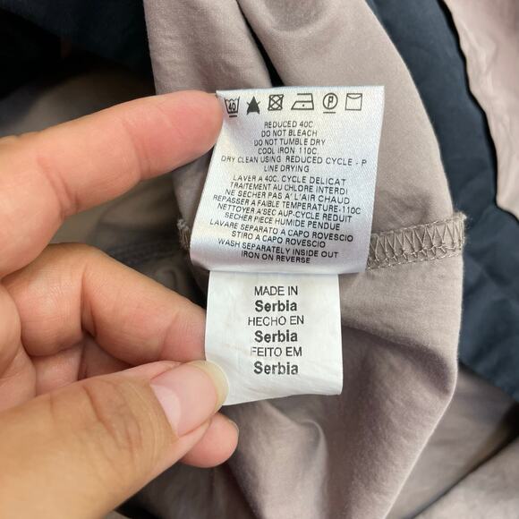 See by Chloe Bow dress blue mauve sleeveless mini 100% Cotton - Picture 11 of 16